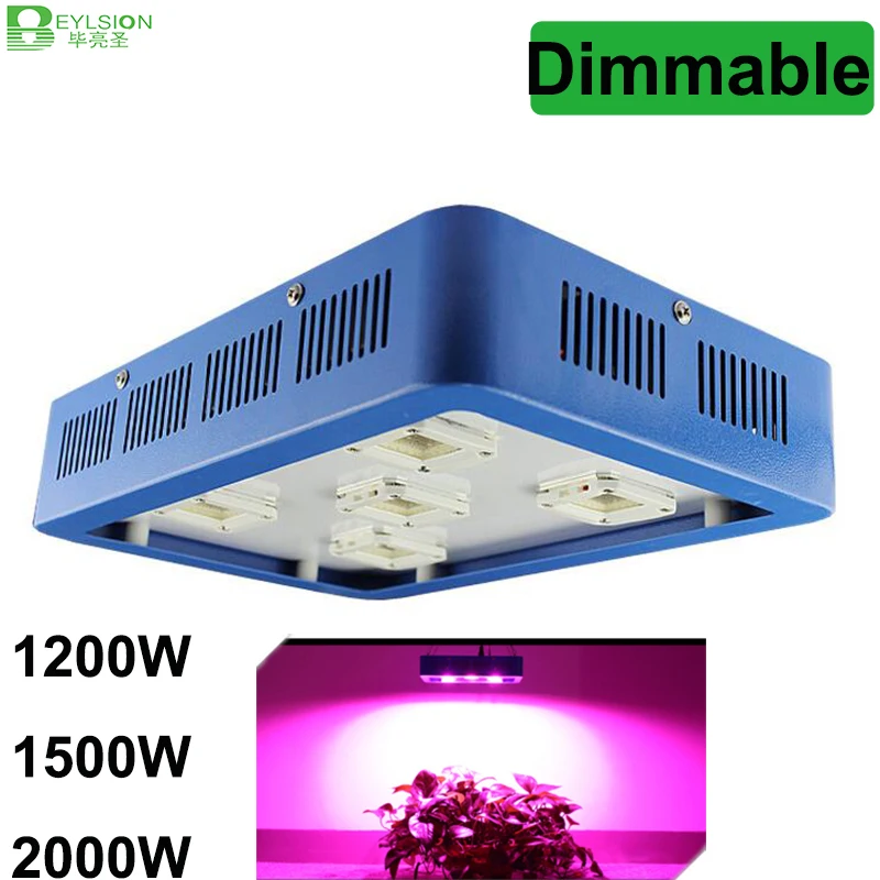 

BEYLSION LED COB Full Spectrum 1200W 1500W 2000W Dimmable LED growing light for plant AC85-265V Grow lamp Indoor Greenhouse