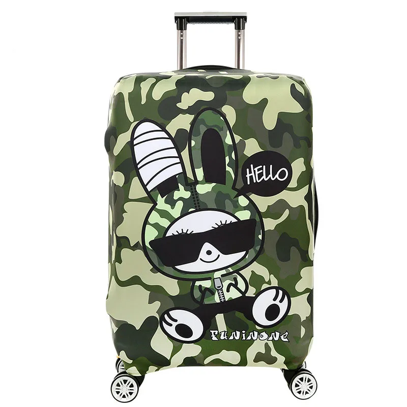 TRIPNUO Дорожный чемодан защитные чехлы эластичные Мультяшные рыбки багажные Чехлы для 18-32 дюймов толстый чехол для чемодана - Цвет: T5190