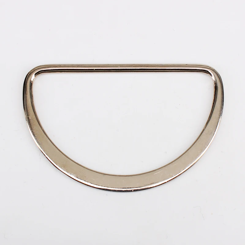 50piece 59mm Silver Metal Alloy Big D Ring Belt Buckle for Backpack