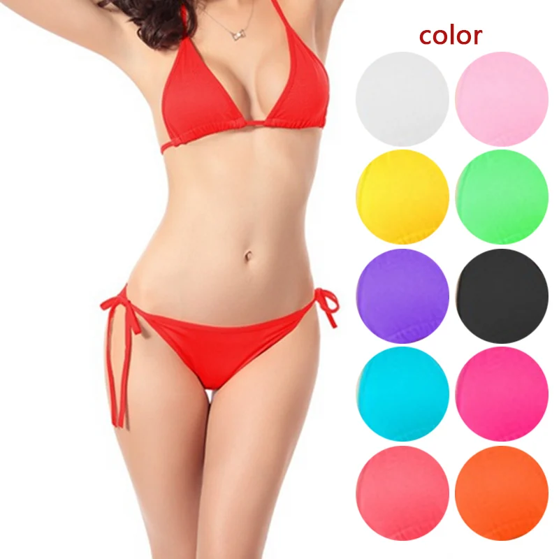 2017 простой дизайн женский купальник сексуальный бикини стринги низ купальный