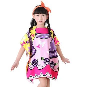 

Kids Baby Bathrobes Bath Towel for Children Beach Towel With A Hood Cartoon Hooded Boys Girl Cartoon Towel For Children Winter