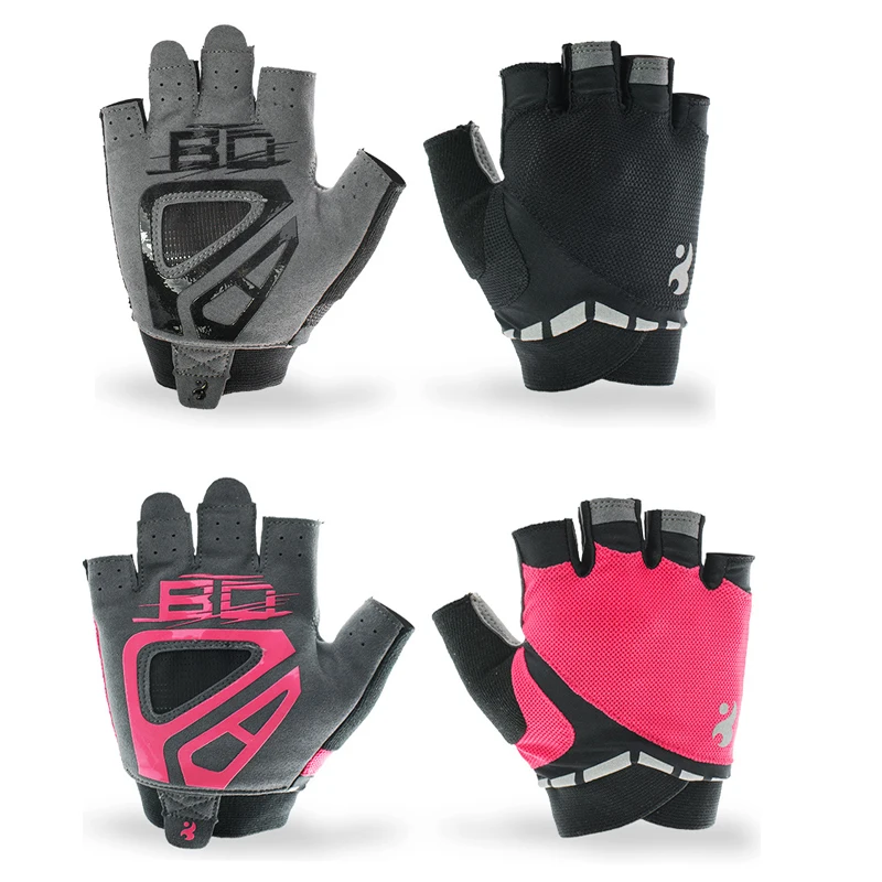 Half Finger Cycling Gloves Non Slip Motorcycle Road Bike Gloves Women