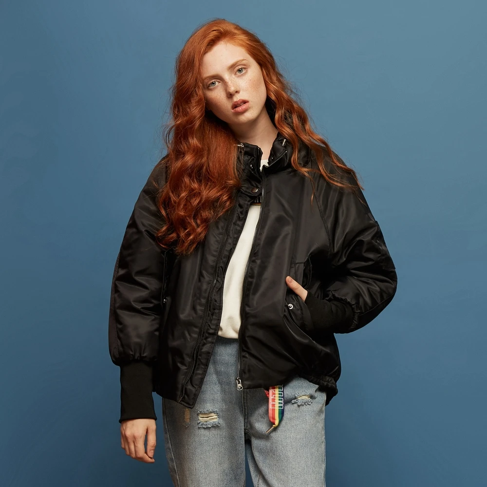 

METERSBONWE Winter Coat Ins Female Fashion Korean Edition Student Jacket Winter New Arrival