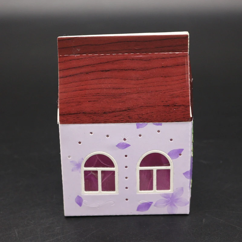 

Warm 3D small house Cutting Dies For DIY Scrapbooking Die Decoretive Embossing Stencial DIY Decoative Cards Die Cutter