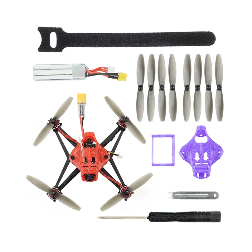 Happymodel Sailfly-X 105 мм Crazybee F4 PRO V2.1 AIO Контроллер полета 2-3S микро FPV гоночный Дрон BNF 25mW VTX 700TVL камера