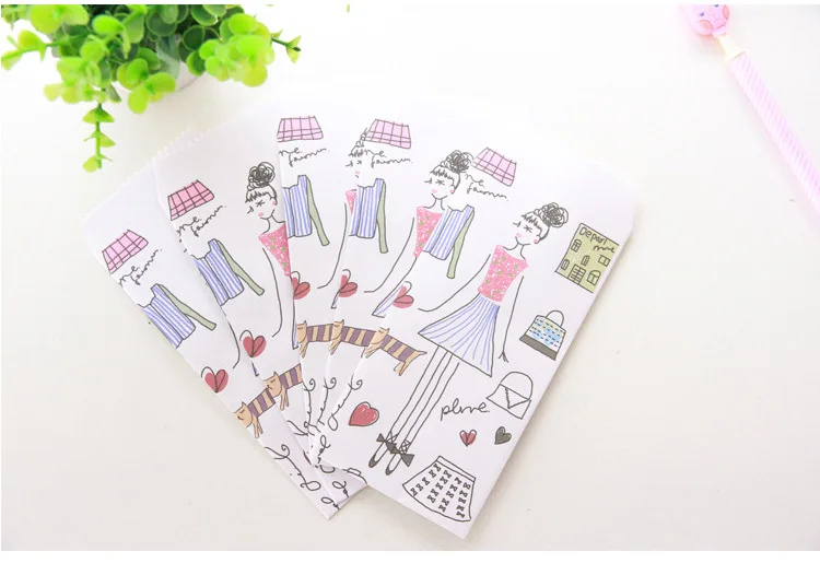 5 шт. новые творческие модные женские серии Конверт для карт Скрапбукинг подарок корейский statonery papelaria