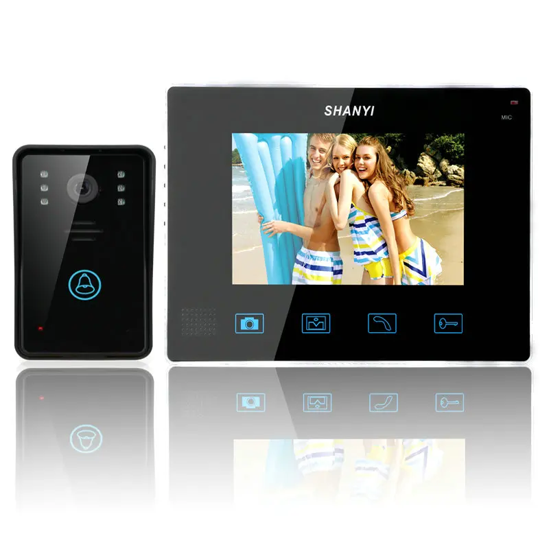 2 4G Wireless 9 TFT Video font b Door b font Phone Intercom Doorbell Home Security
