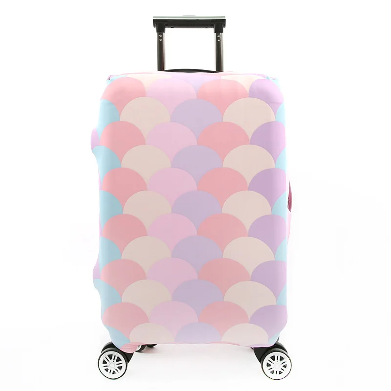 Customize Your Image / Name / Logo Luggage Cover Suitcase Protective Covers Elastic Anti-dust Case Cover For 18-32Inch Box Case