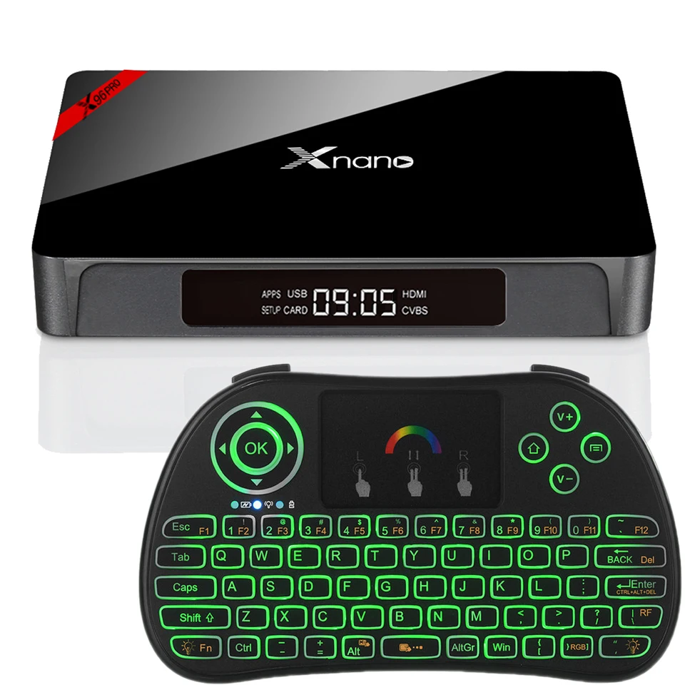 

X96 Pro Amlogic S905X Quad Core Android 6.0 TV Box 1G 2G RAM 8G 16G ROM Set Top Box 4K 1080P Smart IPTV Box PK X96 X92 MI BOX 3