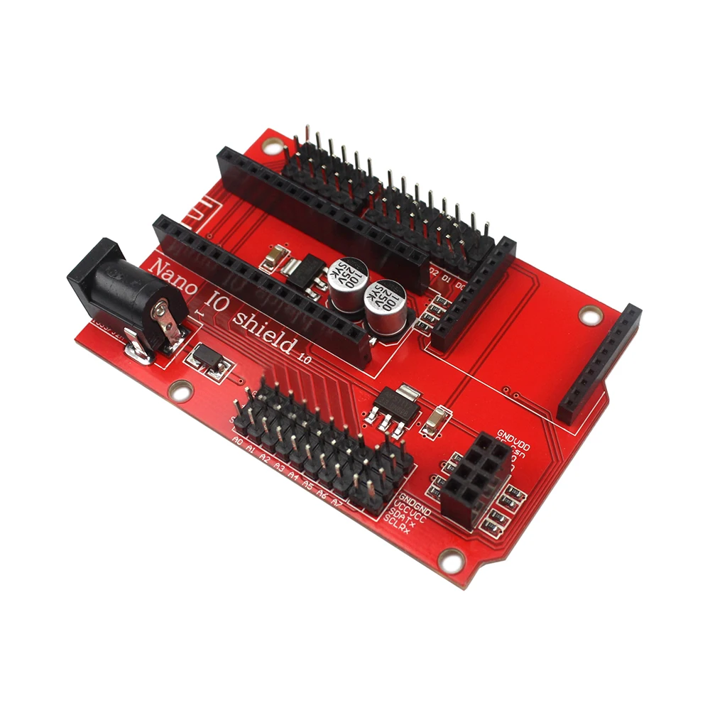 Плата расширения Nano 328P IO Shield Плата расширения NANO V3.0 Плата расширения адаптера для XBEE И NRF24L01 разъем для arduino DIY KIT