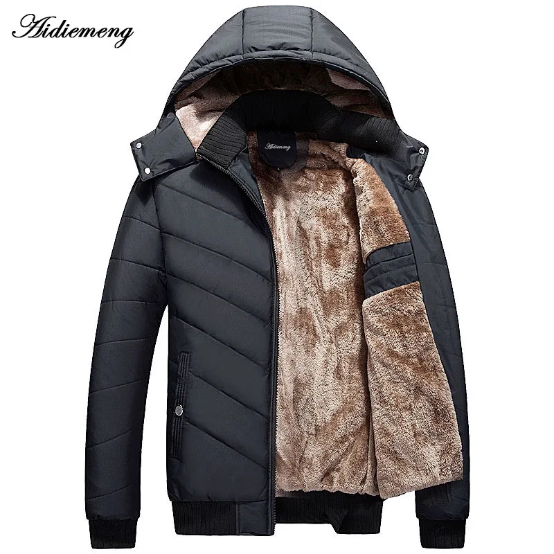 

Aidiemeng Winter Men Jacket 2017 Brand Jacket Parka Casual Mens Jackets And Coats Thick Parka Men Outwear Jacket Male Clothing