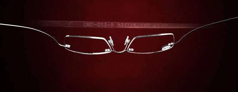 Памяти titanium очки для чтения без оправы Для мужчин Для женщин ультра-светильник пресбиопические очки+ 1,0+ 1,5+ 2,0+ 2,5+ 3,0+ 3,5+ 4,0 s630
