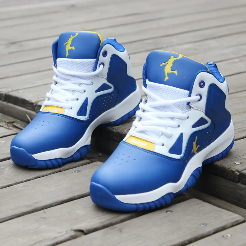 Sycatree nuevos hombres zapatos de baloncesto de alta tobillo botas zapatillas Lebron James zapatos de encaje a prueba de golpes a prueba cesta homme baloncesto Sycatree nuevos hombres zapatos de baloncesto de alta tobillo botas zapatillas Lebron James zapatos de encaje a prueba de golpes a prueba cesta homme baloncesto