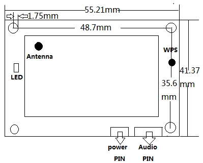 WiFi audio DIY integration board -  - 