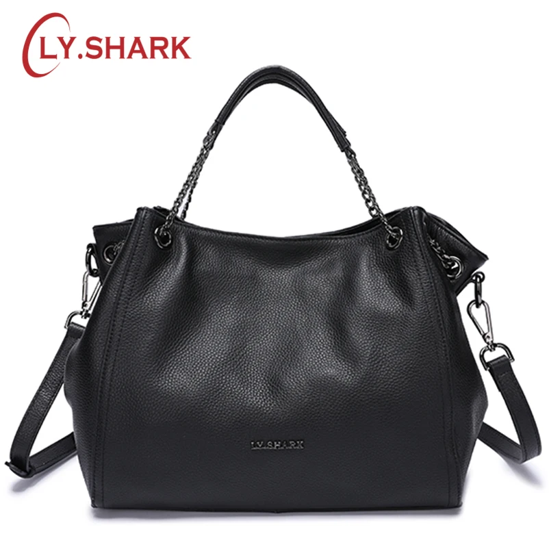 

LY.SHARK Bags For Women 2018 Ladies Genuine Leather Handbag Luxury Handbag Women Shoulder Bags Female Crossbody Bag For Women