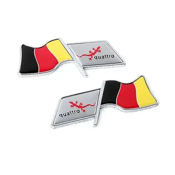 

ABS car quattro body sticker side fender decals for Mercedes-Benz audi bmw For Opel For Porsche exterior accessories