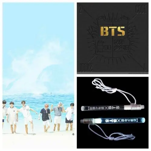

SGDOLL Kpop BTS Concert Light Stick Glow Light Stick Lamp customizable