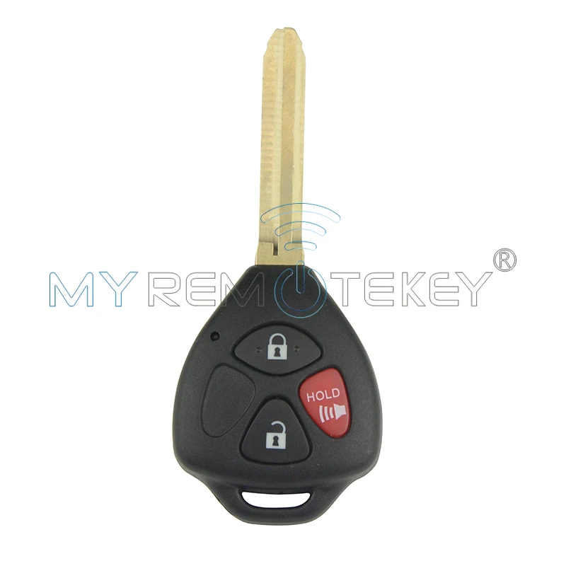 RAV4 Corolla Camry автомобильный дистанционный ключ 3 кнопки TOY43 4D67 для Toyota 315Mhz remtekey