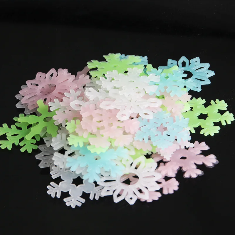 Fluorescent 3D Snowflakes07