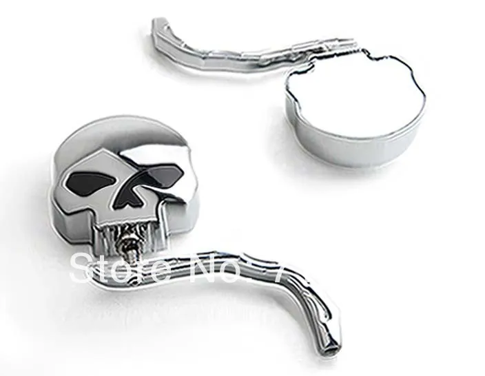 

Custom Rear View Mirrors Chrome Pair For Suzuki Boulevard C109R C50 C90