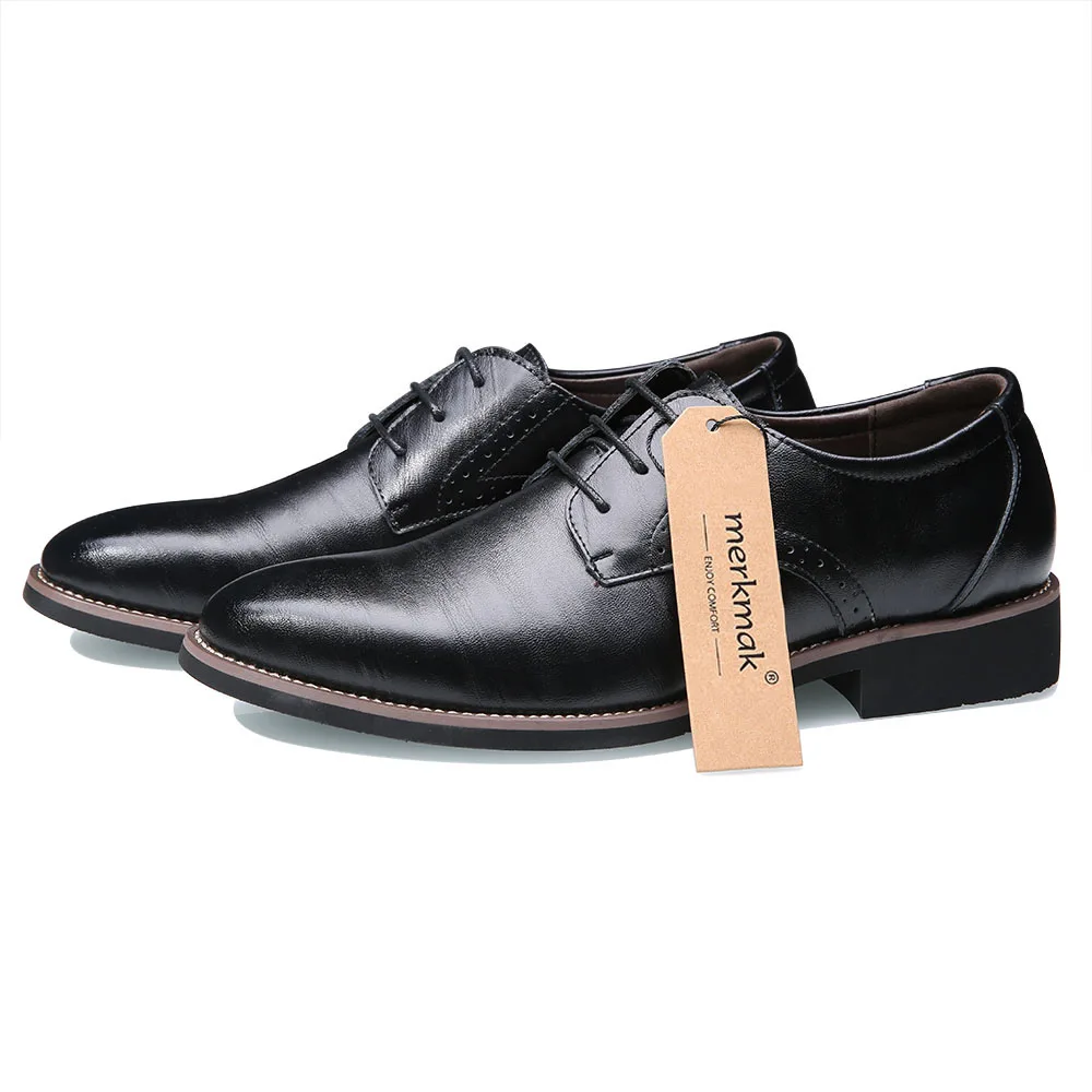 Men Brogues Shoes Lace Up Bullock Business Dress Men Oxfords Shoes Men Brogues Shoes Lace Up Bullock Business Dress Men Oxfords Shoes