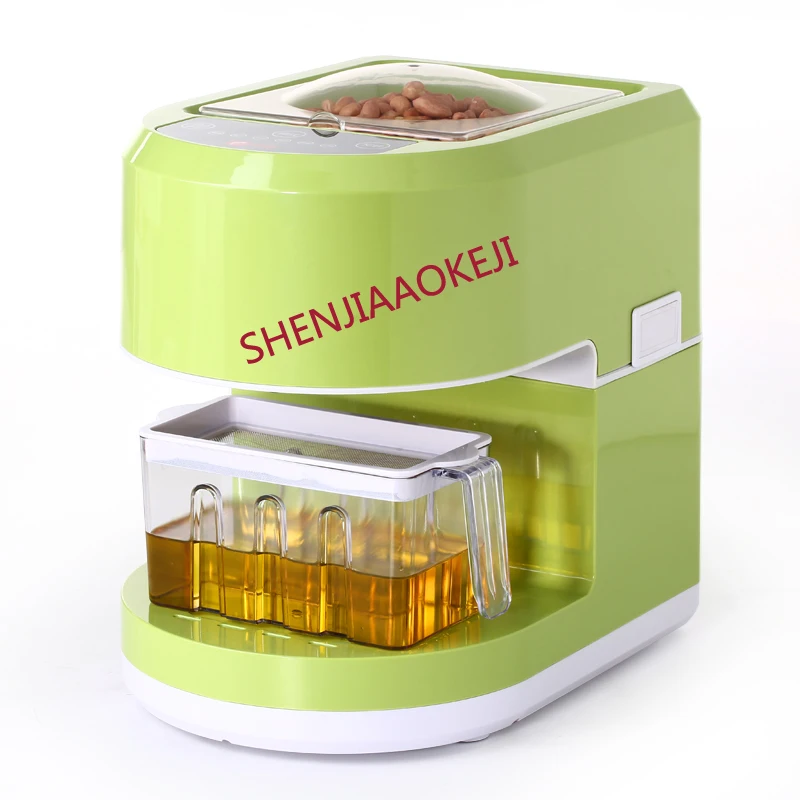 

oil press Dual intelligent small automatic electric home hot and cold oil press Sunflower Oil Extractor heating 400W, motor 300W