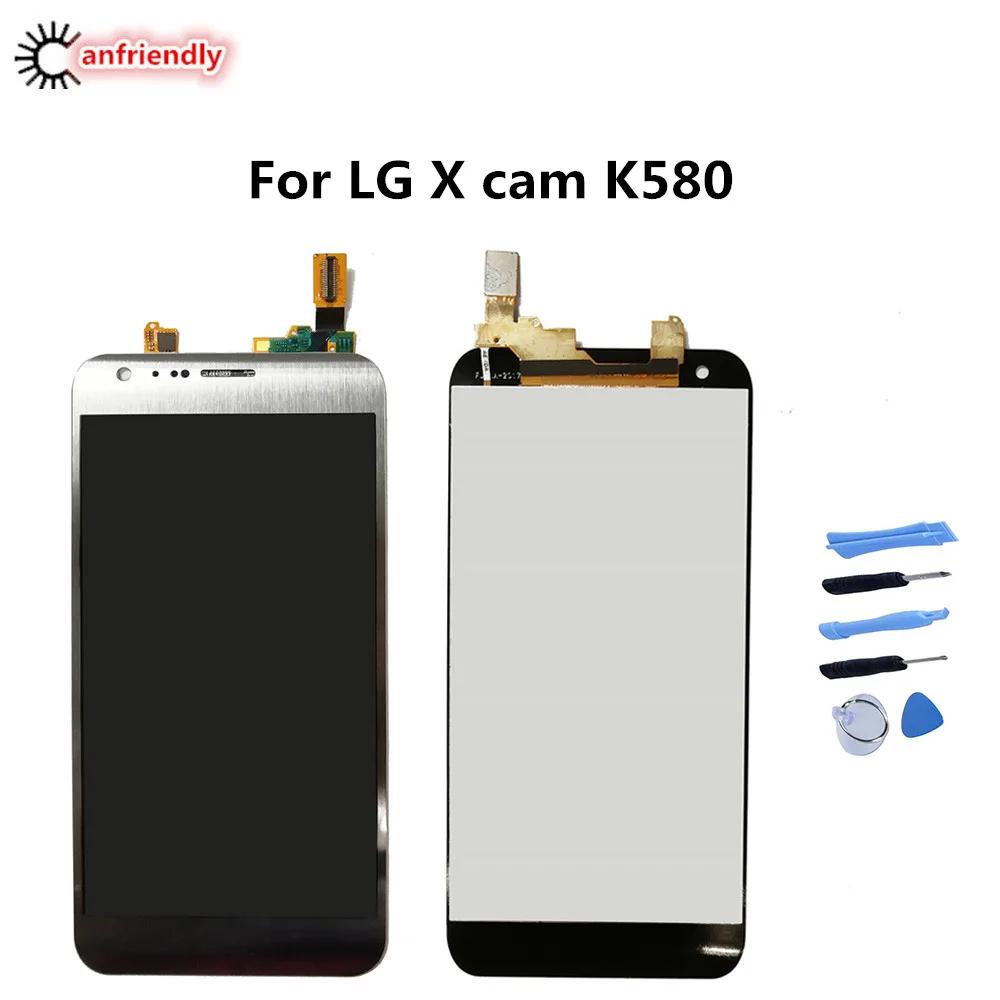 ЖК дисплей и сенсорный экран 5 2 дюйма для LG X cam K580 K580I K580Y сменный дигитайзер в