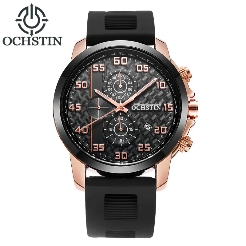 Часы мужские кварцевые с силиконовым ремешком в стиле милитари|wristwatch brand|wristwatch for