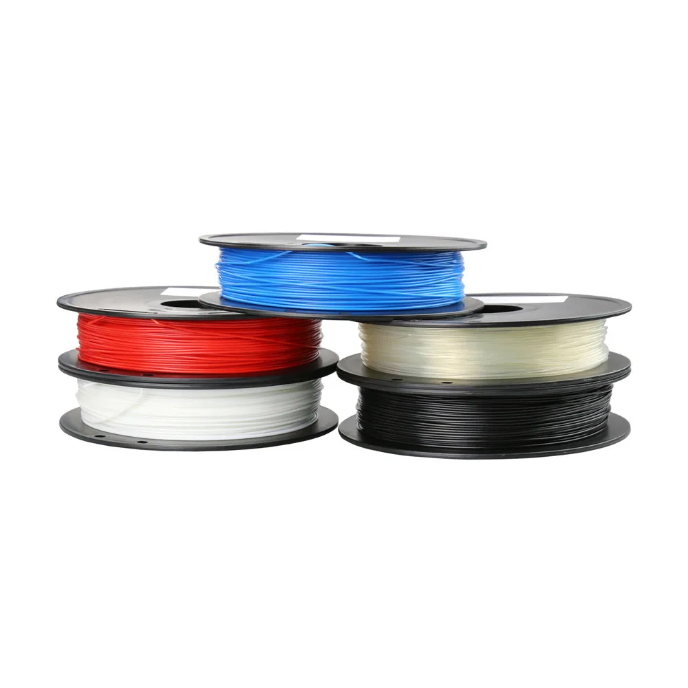 

5Colors PLA 1.75mm 0.5kg Roll Plastic Rod Ribbon Consumables Material Refills For MakerBot/RepRap/UP/Mendel 3D Printer Filaments