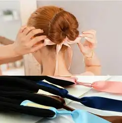 Twdvs Для женщин ленты для волос Magic Инструменты поролоновой губки цветочный стиль волос девушка волосы луки Женские аксессуары для волос для