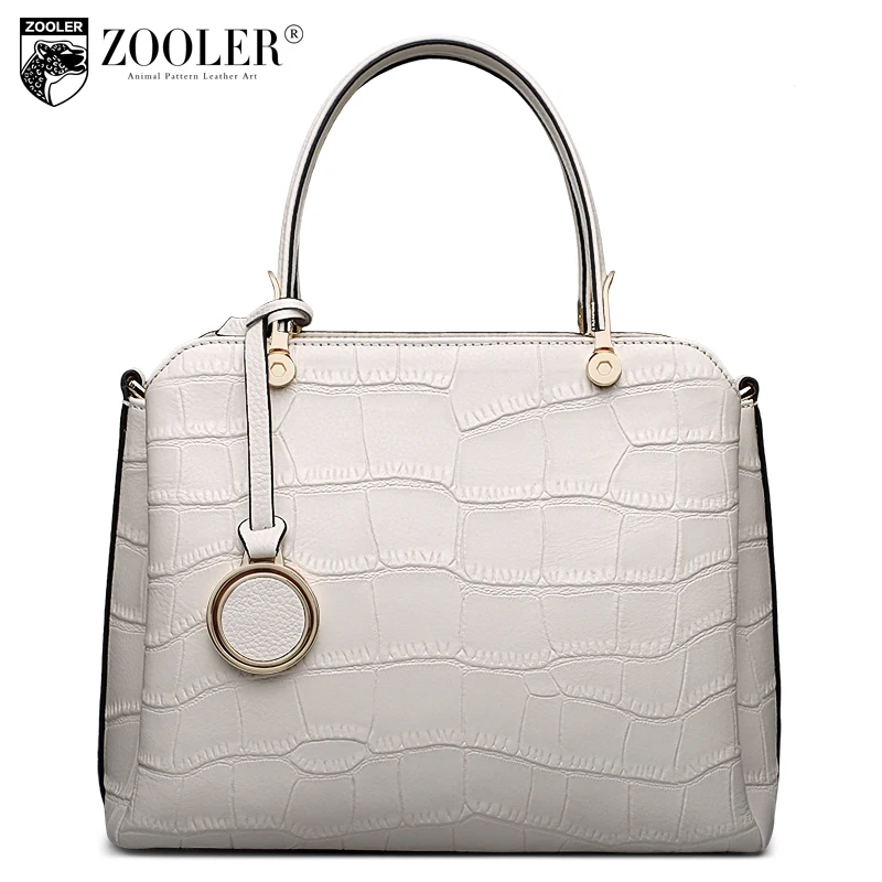 Hot Sale 2017 Bags Handbags Women Famous Brands ZOOLER Handbags Made Of Genuine Leather Classic Alligator Prints Bayan Canta