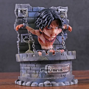 

Anime One Piece Prisoner Portgas D Ace GK Statue Figure Collectible Model Toy