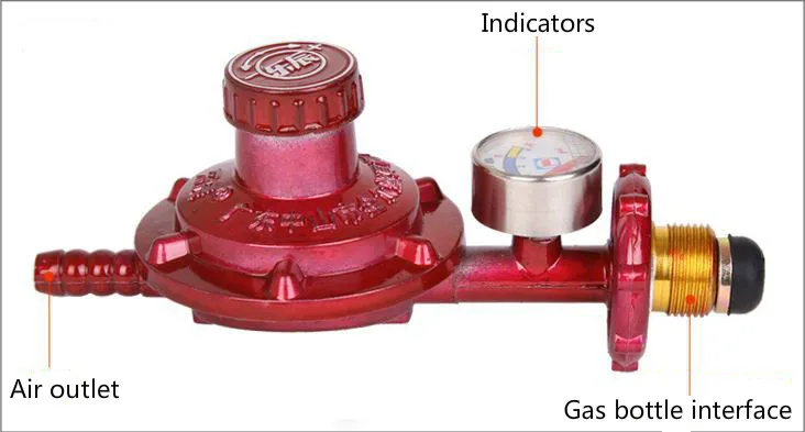 Шт. 1 шт. внутренняя газовая плита газовый клапан давление редукционный клапан сжиженный газовый баллон низкое давление вентиль, газовый