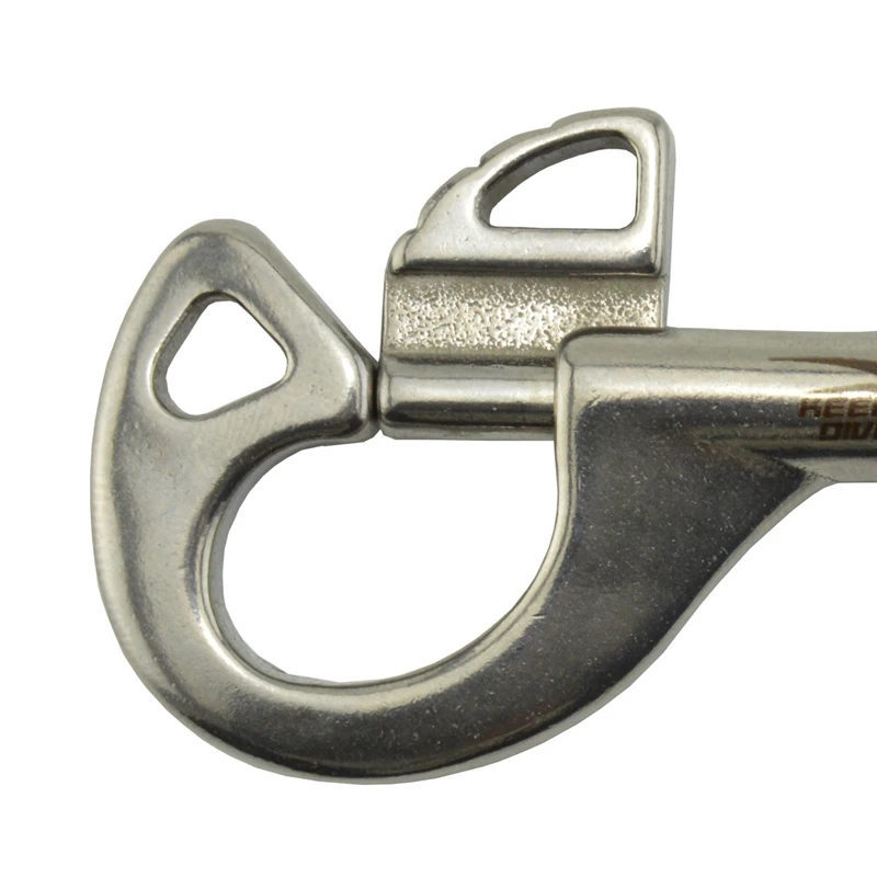 إبقاء الغوص 3 PCS 316 الفولاذ المقاوم للصدأ الغوص مزدوجة المنتهية هوك BCD شيوس المفاجئة الترباس كيت سريعة رسم إبقاء الغوص 3 PCS 316 الفولاذ المقاوم للصدأ الغوص مزدوجة المنتهية هوك BCD شيوس المفاجئة الترباس كيت سريعة رسم