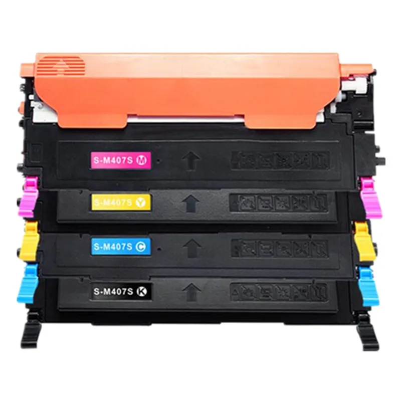 

A set CLT-407 Toner Cartridge CLT-K407S (bk/m/c/y ) for Samsung CLT-407 407S CLP-320/325/W CLX-3185FN/FW printer