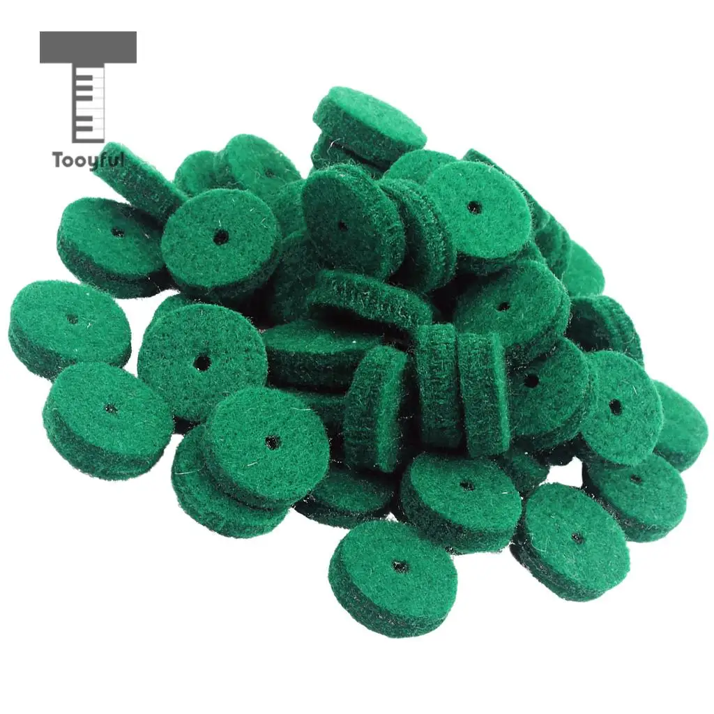Tooyful 90Pcs Wool Piano Punchings & Felts Key Bed Set Front & Balance Rail 7mm/0.28inch Piano Repair Replacement Parts