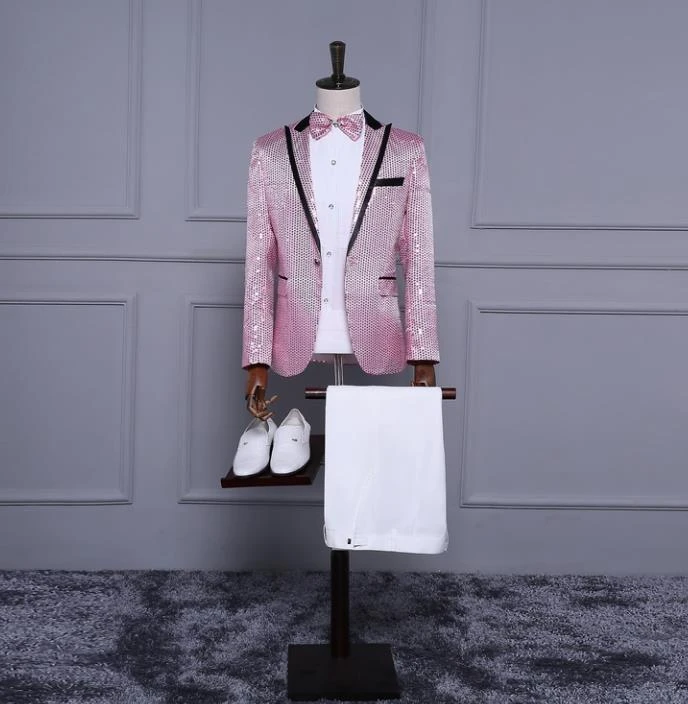 Pink sequin suit Clearance