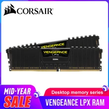 CORSAIR месть LPX 8 Гб оперативной памяти, 16 Гб встроенной памяти, DDR4 PC4 2400 МГц 3000 3200 модуль Mhz 2400 3000 ПК жарки операционной памяти высокий процент ОЗУ компьютера памяти 16 Гб оперативной памяти, 32 Гб встроенной памяти, DIMM