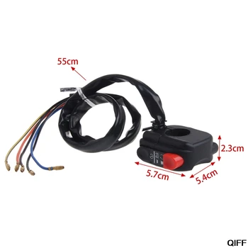 

22mm Motorcycle Handlebar Power Horn Headlight Switch For BMW GS Honda Yamaha May06
