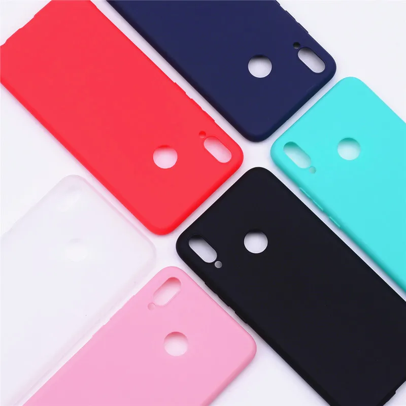 

silicone case for huawei honor 8x Case 6.5 inch Soft TPU Candy Color Back cover phone case for huawei honor 8x Coque Funda