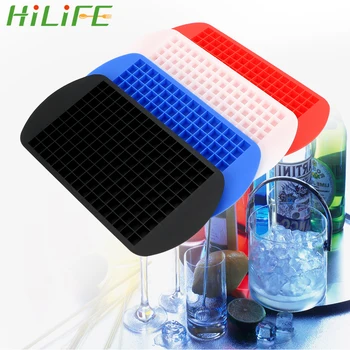 

HILIFE Ice Cream Tool Easy To Clean Small Square Ice Maker 160 Ice Tray Silicone Ice Cube Mold Kitchen Tools Variety Of Styles