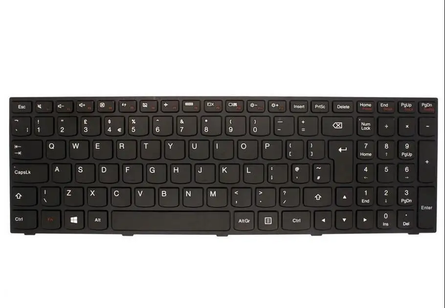 schwarz/schwarz matt für Lenovo G50-45 Serie deutsch IPC-Computer Tastatur DE 