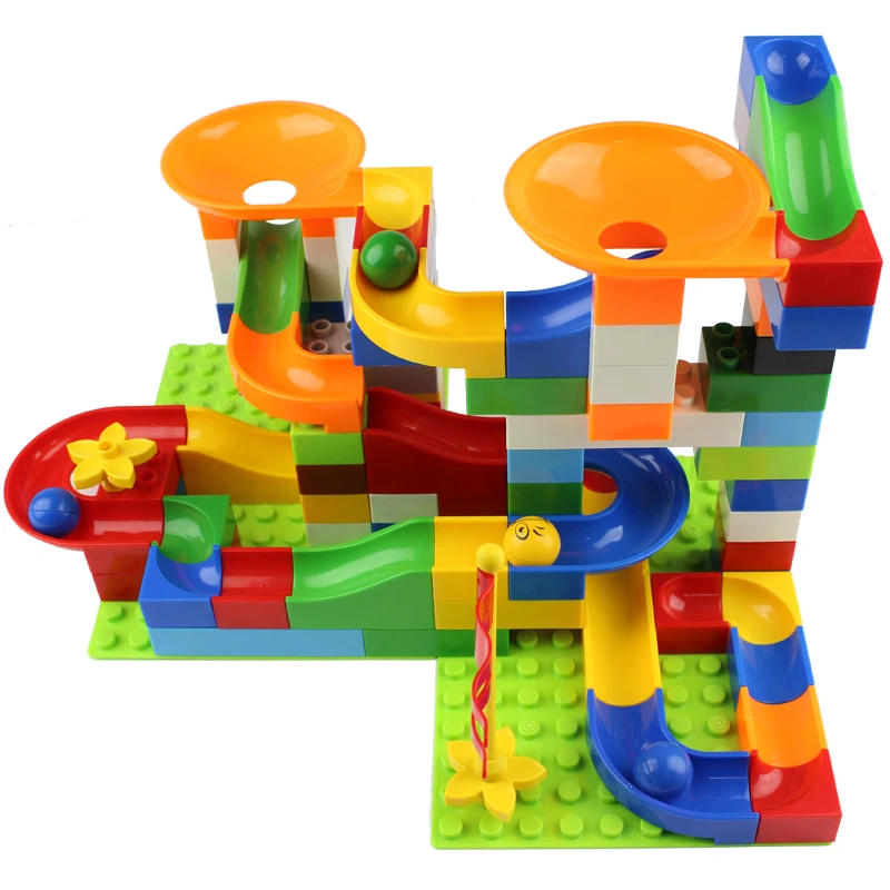 ローリングボールレールビルディングブロック啓発レンガ軌道diyレースランランニングシューズメンズ迷路ボール学習教育おもちゃ Toy Radio Toy Rocking Horse Pricestoy Shoe Aliexpress