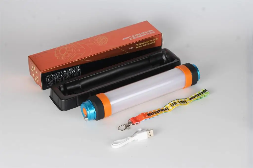 Ceny Lampa zewnętrzna kempingowa lampa magnetyczna USB akumulator IP68 wodoodporna lampa LED lampy kempingowe latarnia latarka T15T25T30