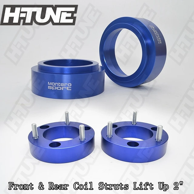H TUNE Raise 2" Front and Rear Suspension Lift Kits Coil Spring Strut