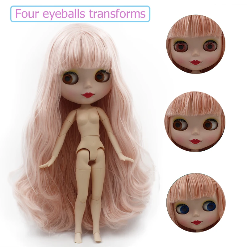 Заводская кукла Neo Blyth, матовое лицо, 1/6 BJD, шарнирная кукла Blyth, куклы для девочек, игрушки для новорожденных детей 5