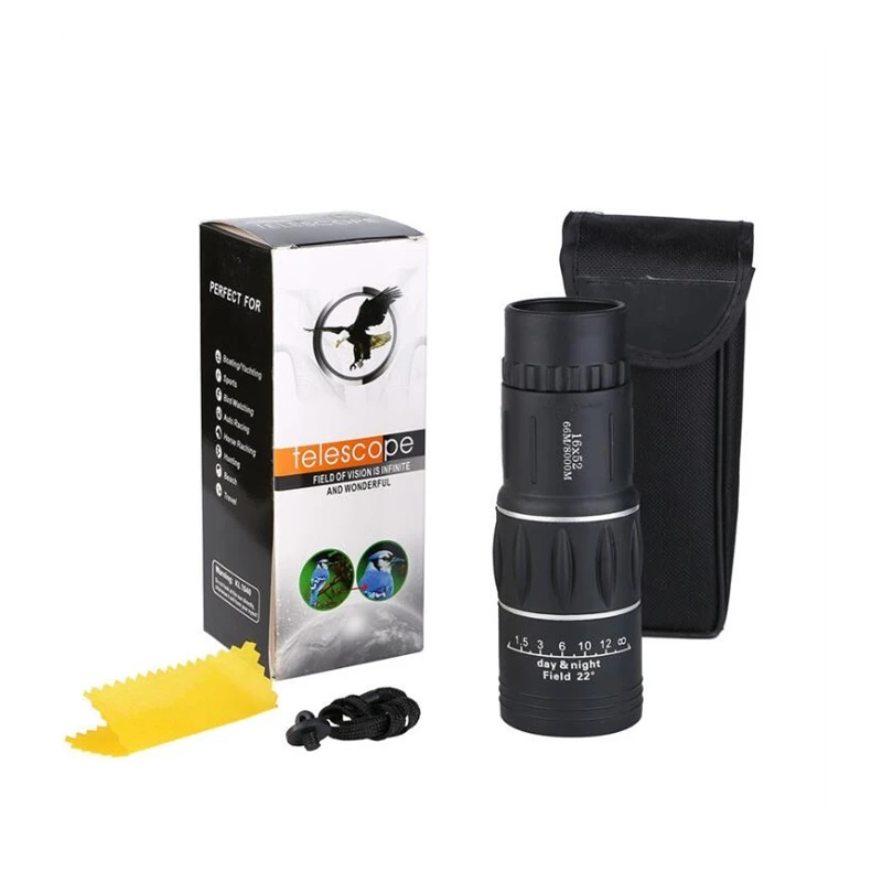 New Monoculars High Quality Zoom Great Handheld Telescope Military HD Professional Hunting + Neckband|Monocular/Binoculars| - AliExpress