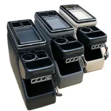 Для Honda Freed Edix многофункциональная автомобильная консоль, подлокотник коробка для хранения с USB, атмосферный светильник