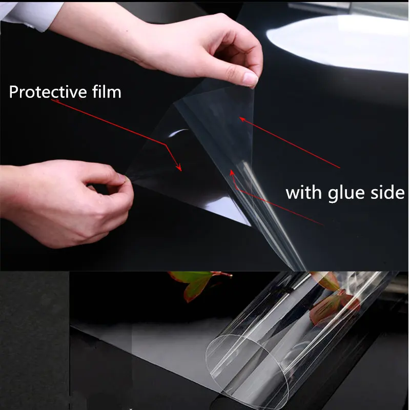1,52x30 м 8Mil Защитная Прозрачная оконная пленка защита стекла анти-разбивание сопротивление стеклянной наклейки 1 рулон 60''x100ft