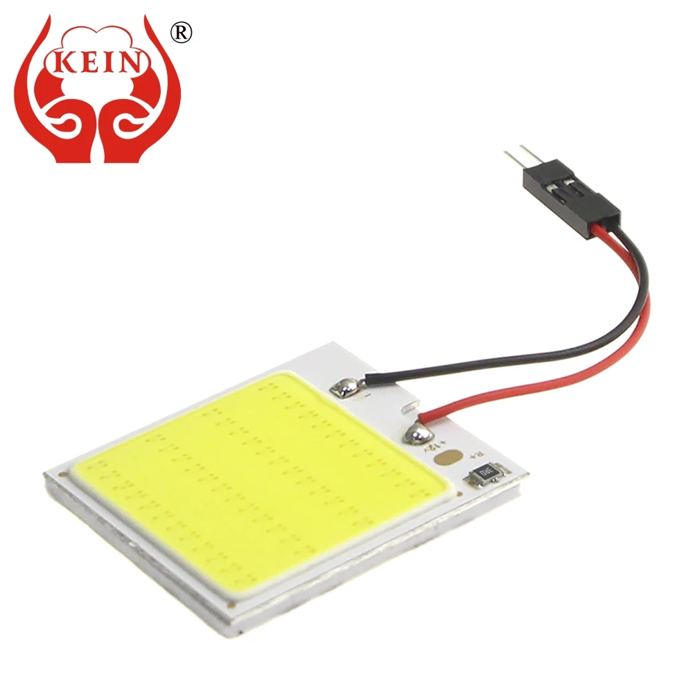 KEIN T10 w5w C3W C5W C10W BA9S T4W фестонная автомобильная светодиодная лампа COB индикатор